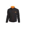 Fleecová bunda/mikina KTM Factory Team Work Jacket Black/orange
