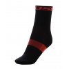 Ponožky KROSS PAVE MID Black/red
