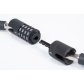  Zámek CUBE ACID Cable Combination Lock CORVID C180 black 