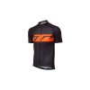 Cyklistický dres KTM Factory Line shortsleeve Black/orange
