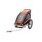 Dětský vozík za kolo KTM Trailer Carry More (Jogger Kit + 360°kolečko) Orange/black